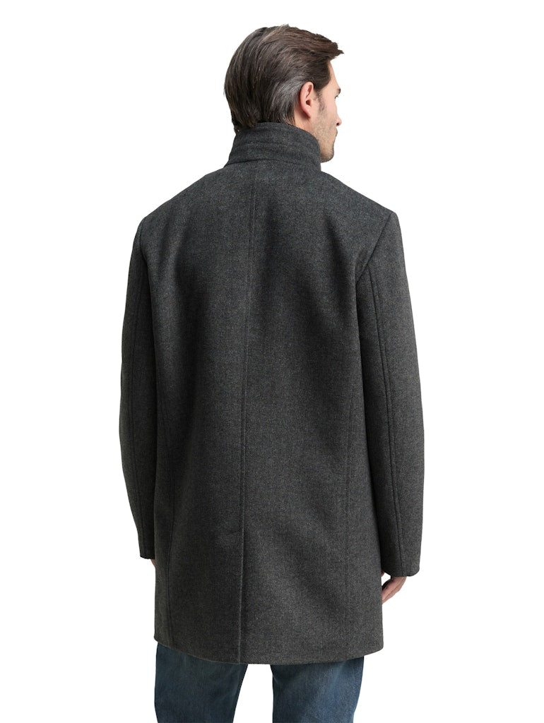 Tom Tailor Herren Jacken Dark Grey Black