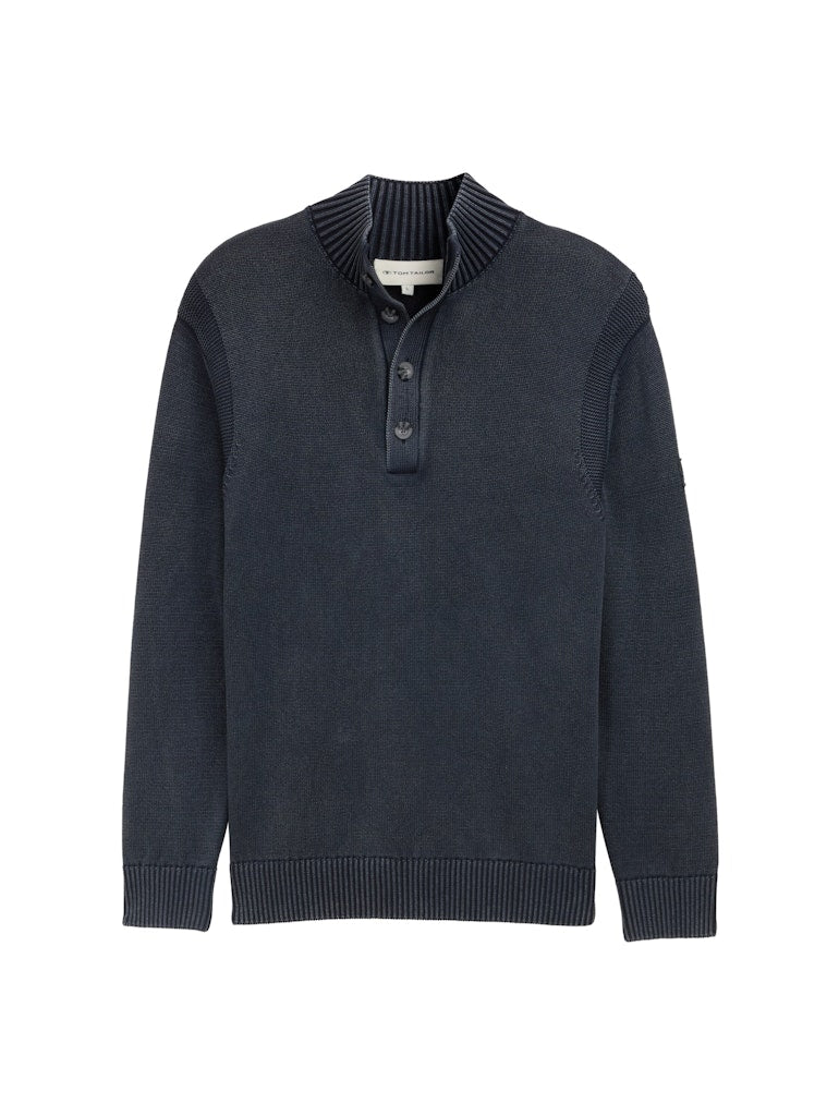 Tom Tailor Herren Pullover Sky Captain Blu