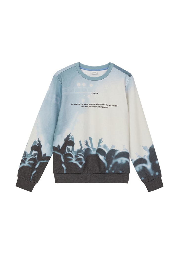 S. Oliver Jungen Sweats & Sweatjacken Blue