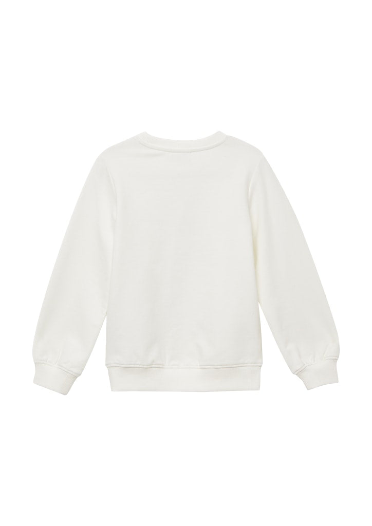 S. Oliver Mädchen Sweats & Sweatjacken White