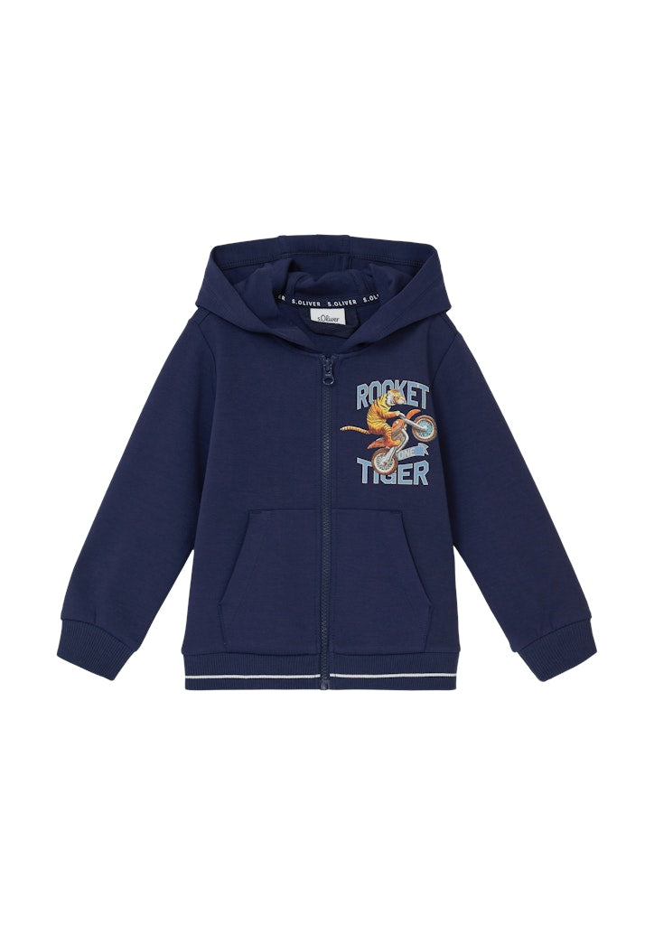 S. Oliver Jungen Sweats & Sweatjacken Blue