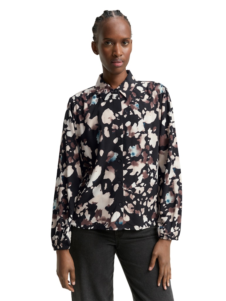Tom Tailor denim Damen Blusen Abstract Print