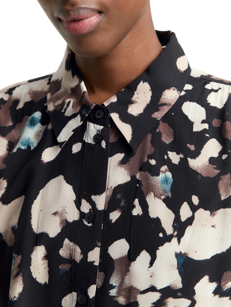 Tom Tailor denim Damen Blusen Abstract Print