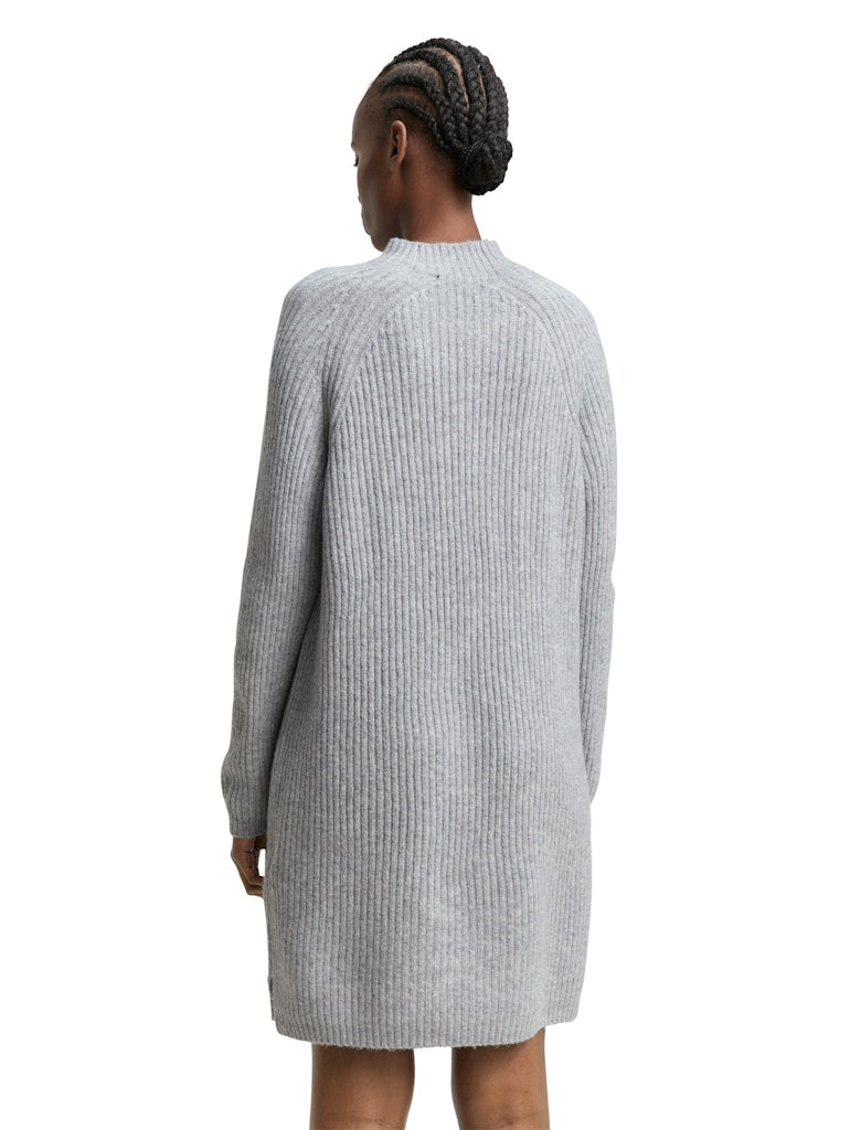 Tom Tailor denim Damen Kleider Cement Grey Mã©