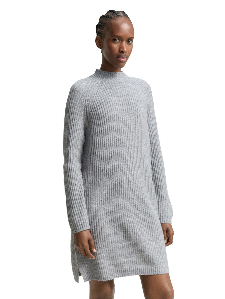 Tom Tailor denim Damen Kleider Cement Grey Mã©
