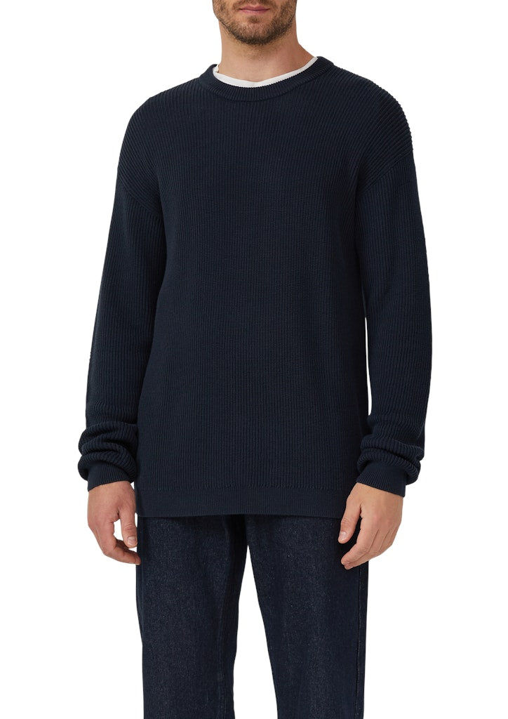 S. Oliver black Herren Pullover Blue