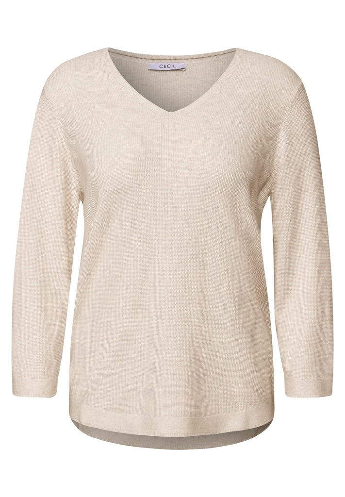 Cecil Damen Pullover  Oat Milk