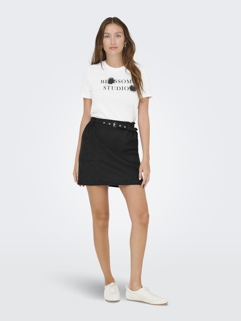 Only Damen Tops Cloud Dancer/Bl