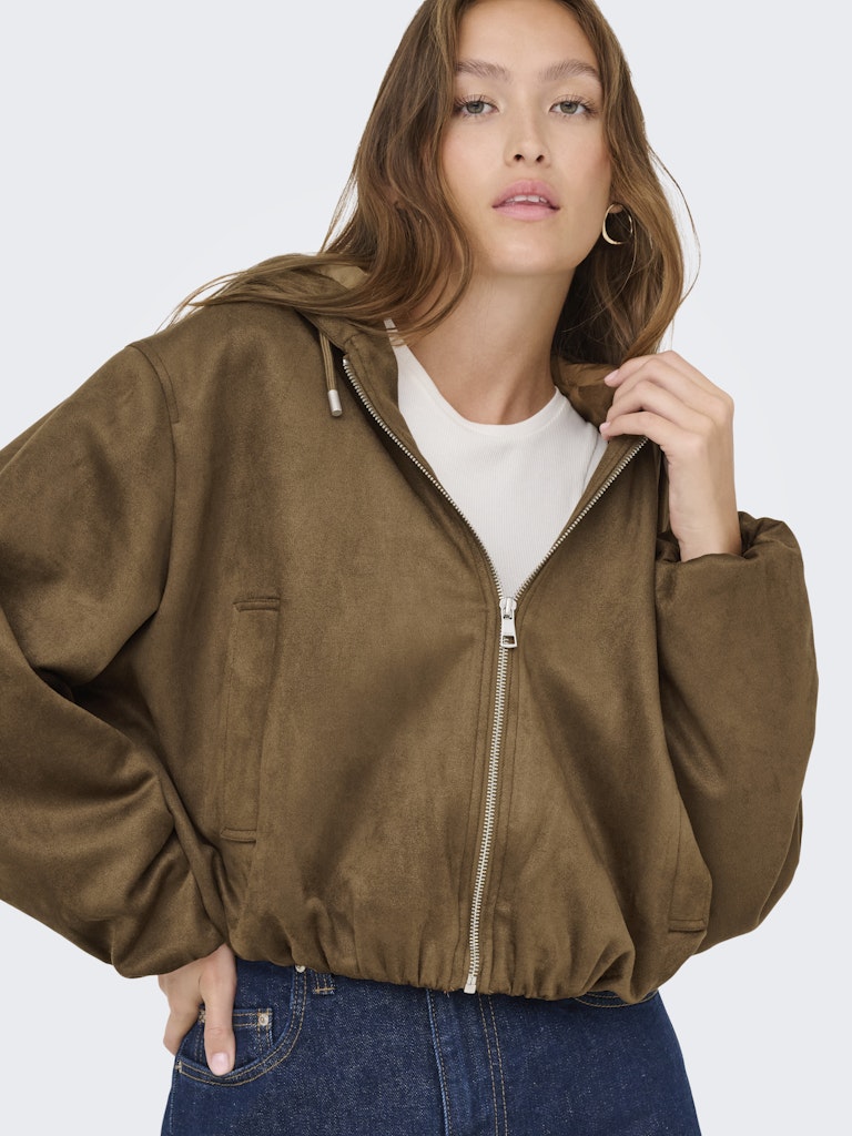 Only Damen Jacken Cognac