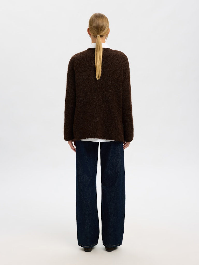 Selected Femme Damen Pullover Delicioso/Melan