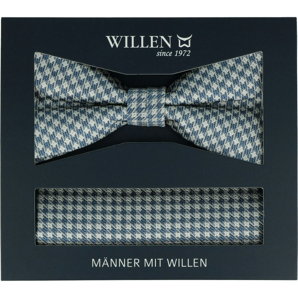 Willen Herren Krawatten & Schleifen Mittelblau
