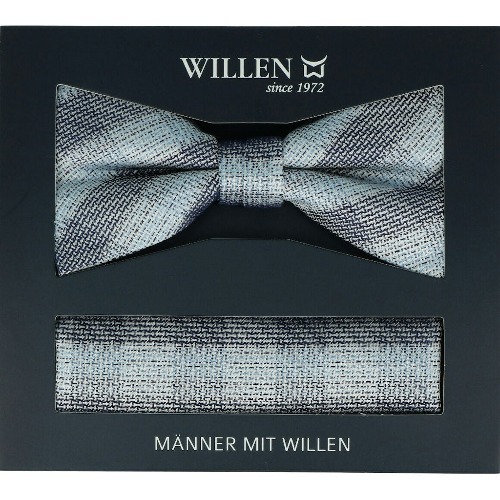 Willen Herren Krawatten & Schleifen Mittelblau