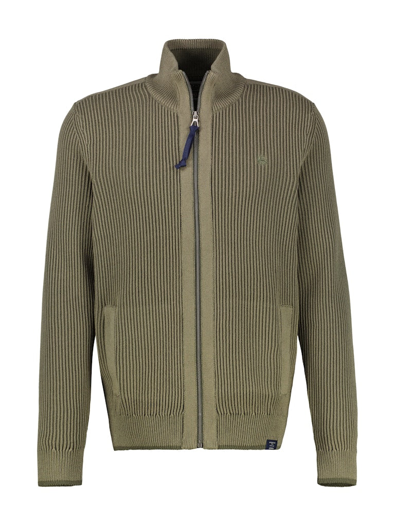 Lerros Herren Strickjacken Nordic Olive