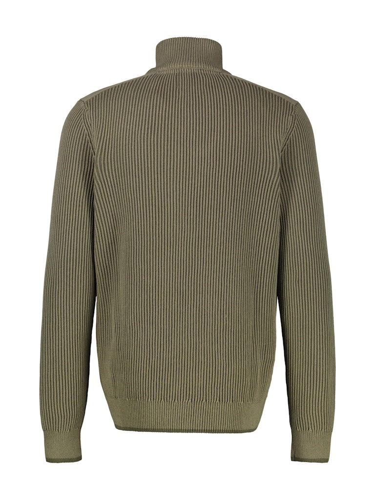 Lerros Herren Strickjacken Nordic Olive