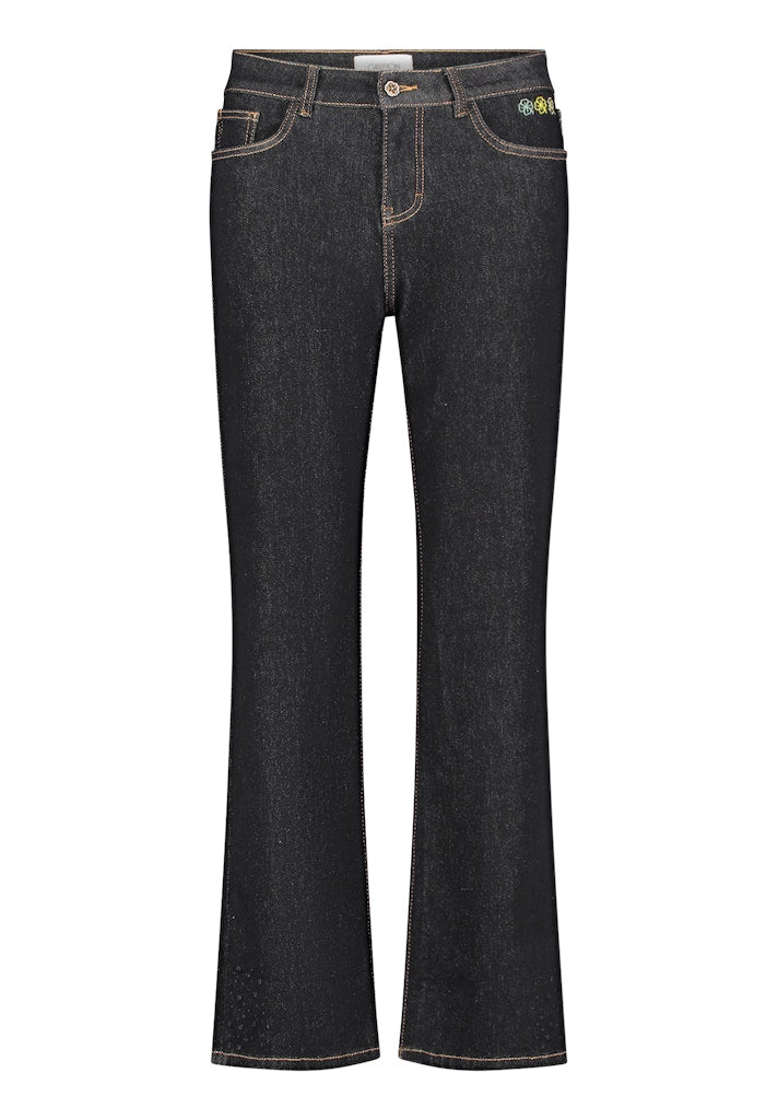 Cartoon Damen Jeans Raw Denim