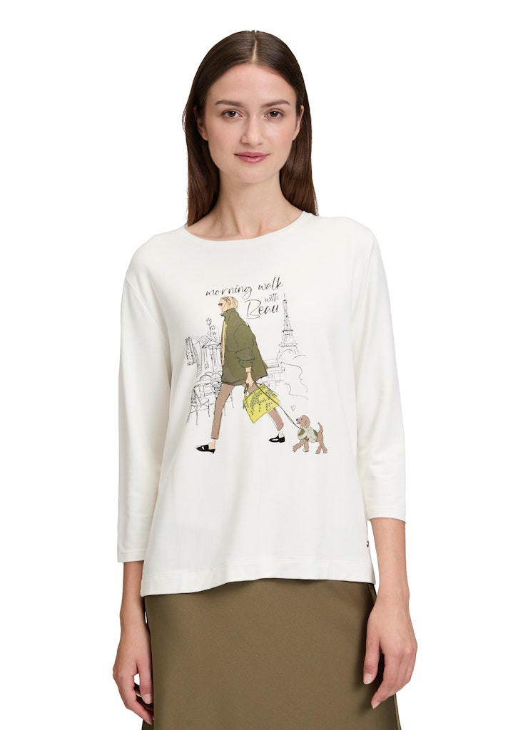 Betty & Co Damen T-Shirts Nature/Green