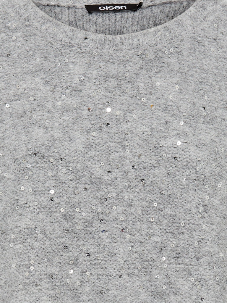 Olsen Damen Pullover  Misty Gre