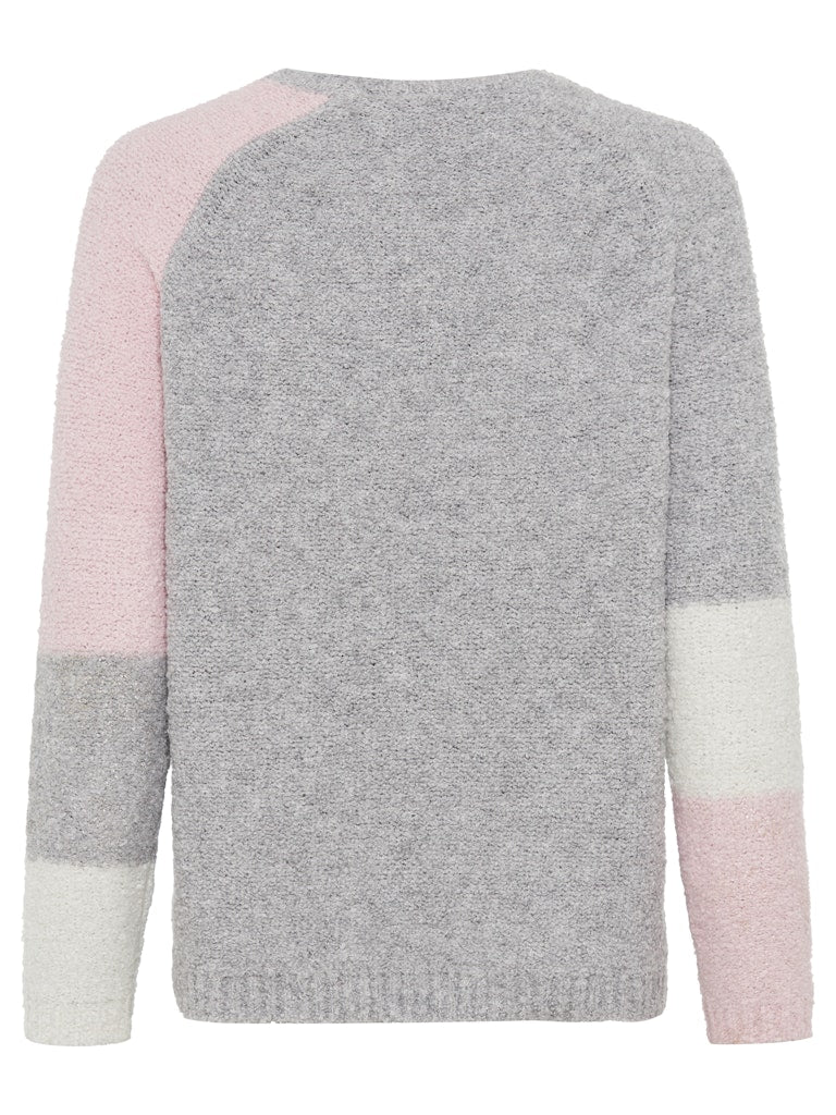 Olsen Damen Pullover  Misty Gre
