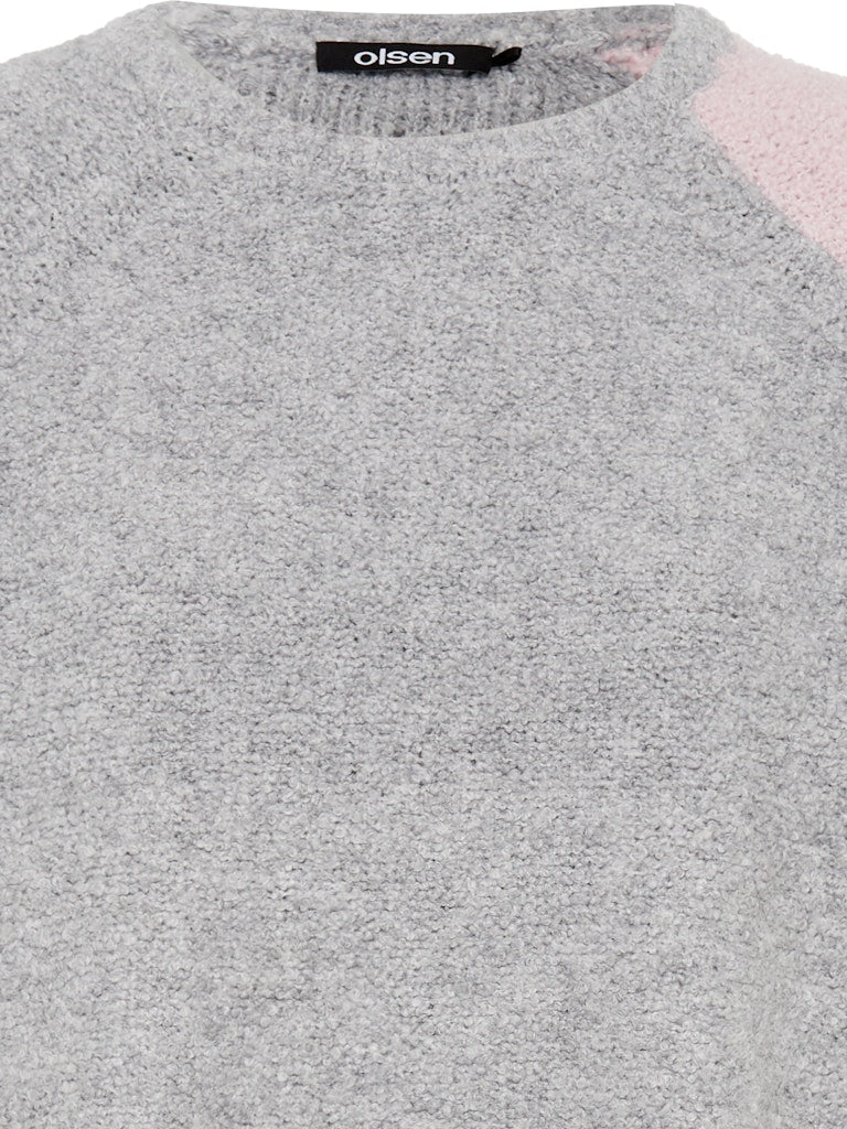 Olsen Damen Pullover  Misty Gre