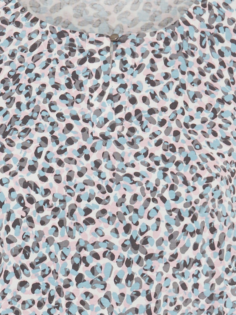 Olsen Damen T-Shirts  Satin Blu