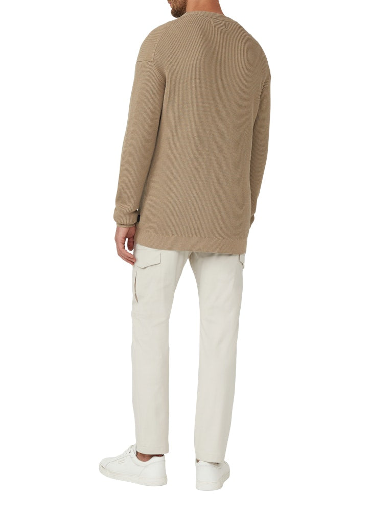 S. Oliver black Herren Pullover Brown