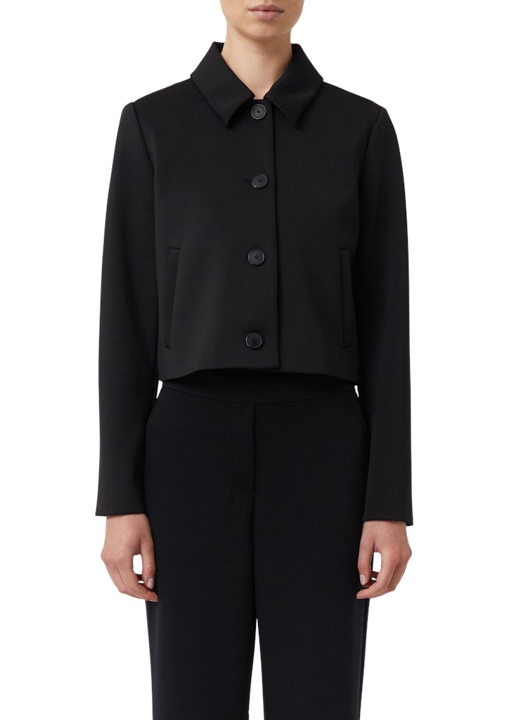 Comma Damen Blazer Grey/Black
