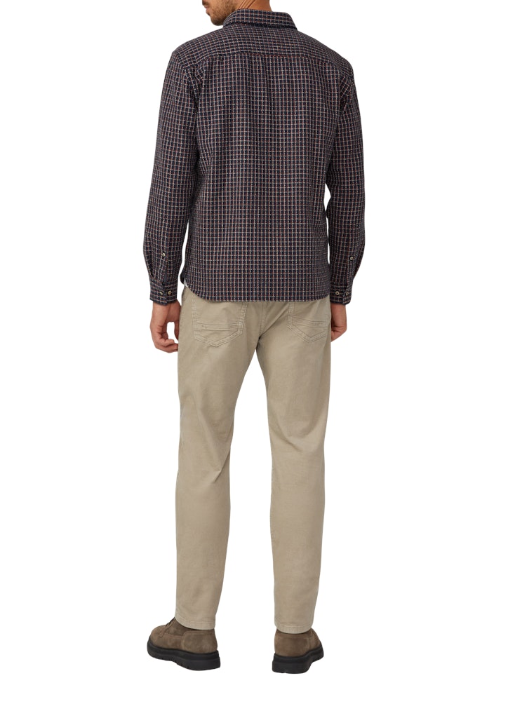 S. Oliver red Herren Hemden lang Blue