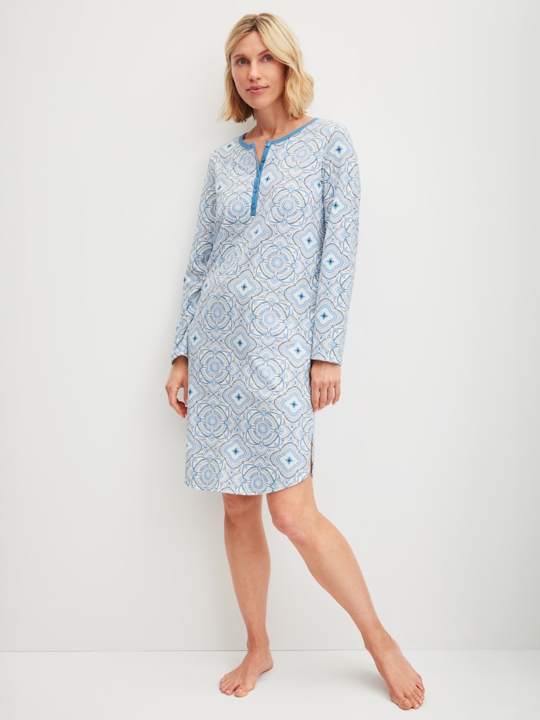 Calida Nachthemd Riviera Blue