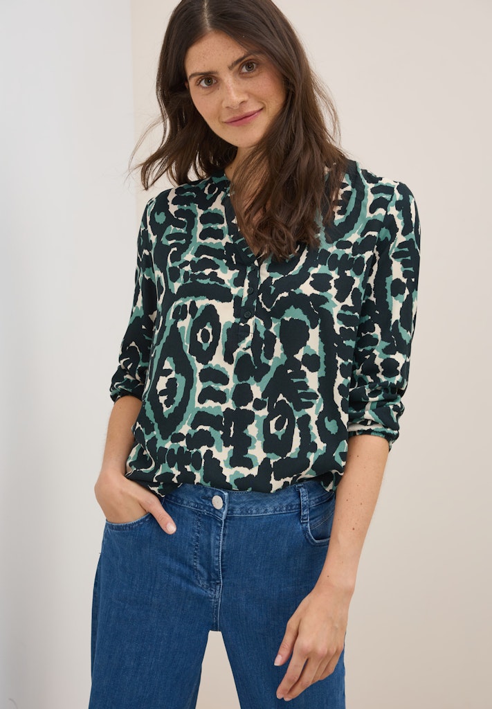 Cecil Damen Blusen  Ink Green