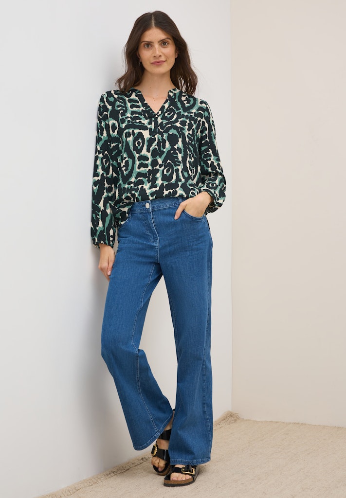 Cecil Damen Blusen  Ink Green