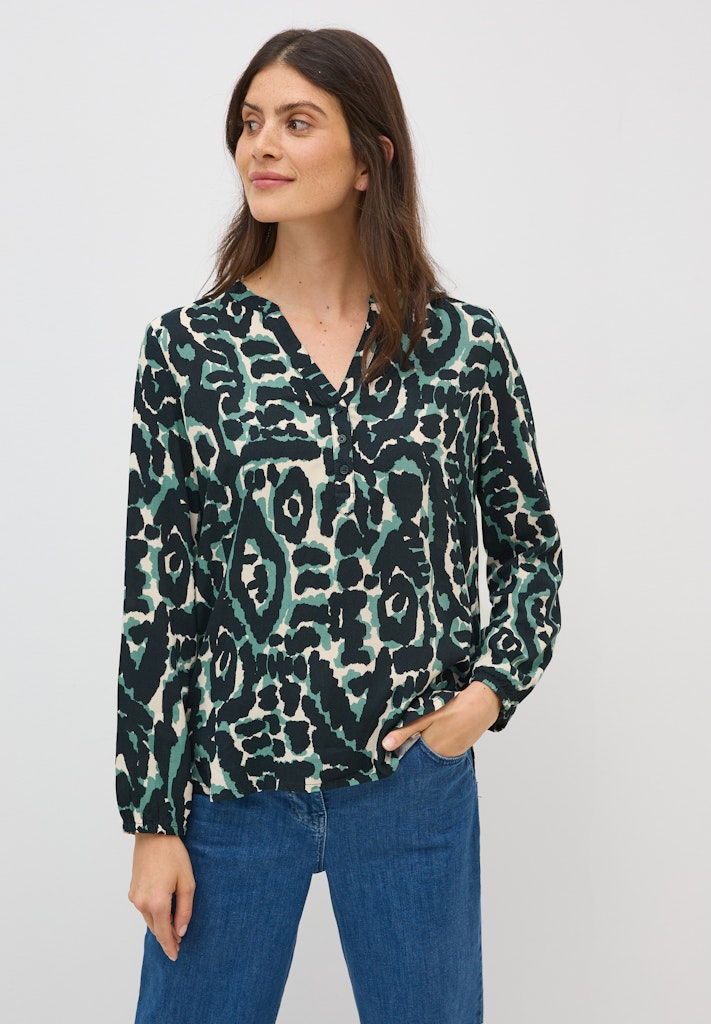 Cecil Damen Blusen  Ink Green