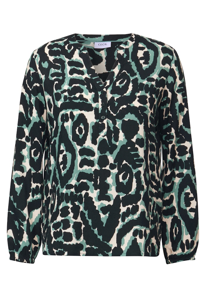 Cecil Damen Blusen  Ink Green