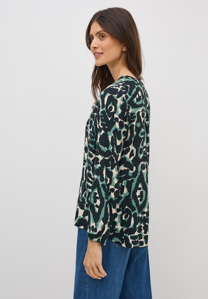 Cecil Damen Blusen  Ink Green