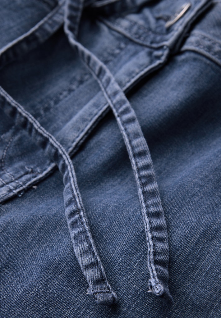 Cecil Damen Hosen  Mid Blue