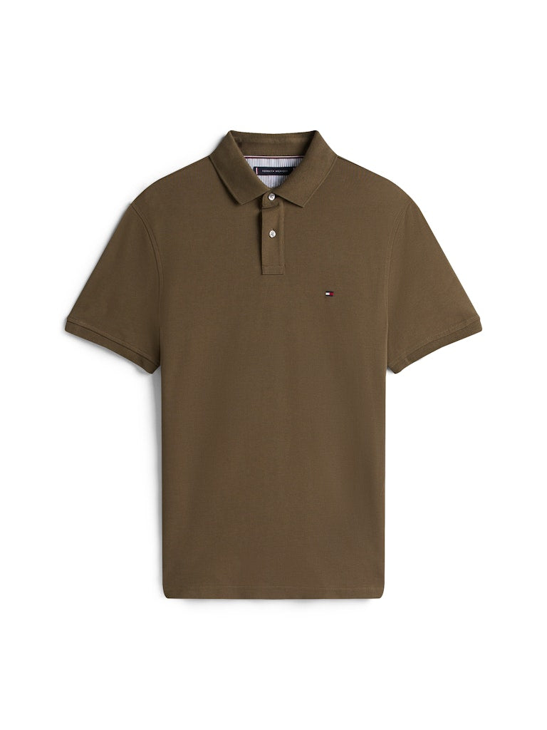 Tommy Hilfiger Herren Polo-Shirts Rbn Khaki