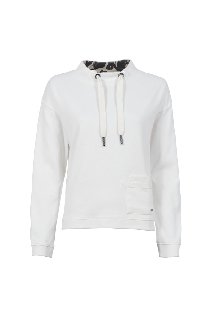 Soquesto Damen Sweatshirts Offwhite