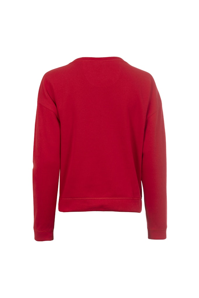 Soquesto Damen Sweatshirts Rot Klassic