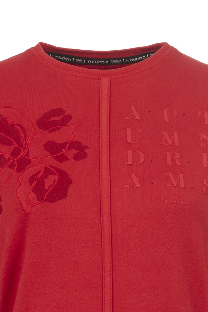 Soquesto Damen Sweatshirts Rot Klassic