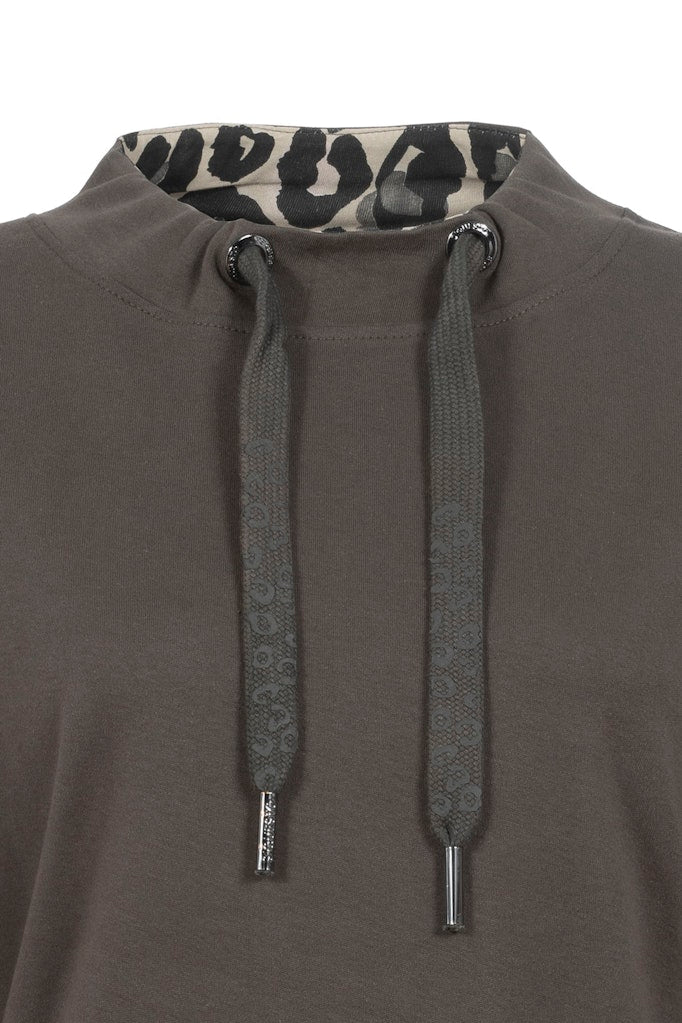 Soquesto Damen Sweatshirts Schlamm