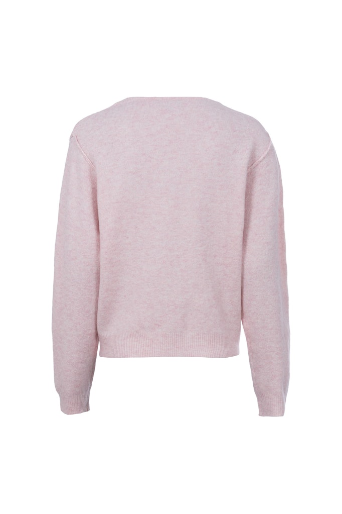 Soquesto Damen Pullover Dunkelrose