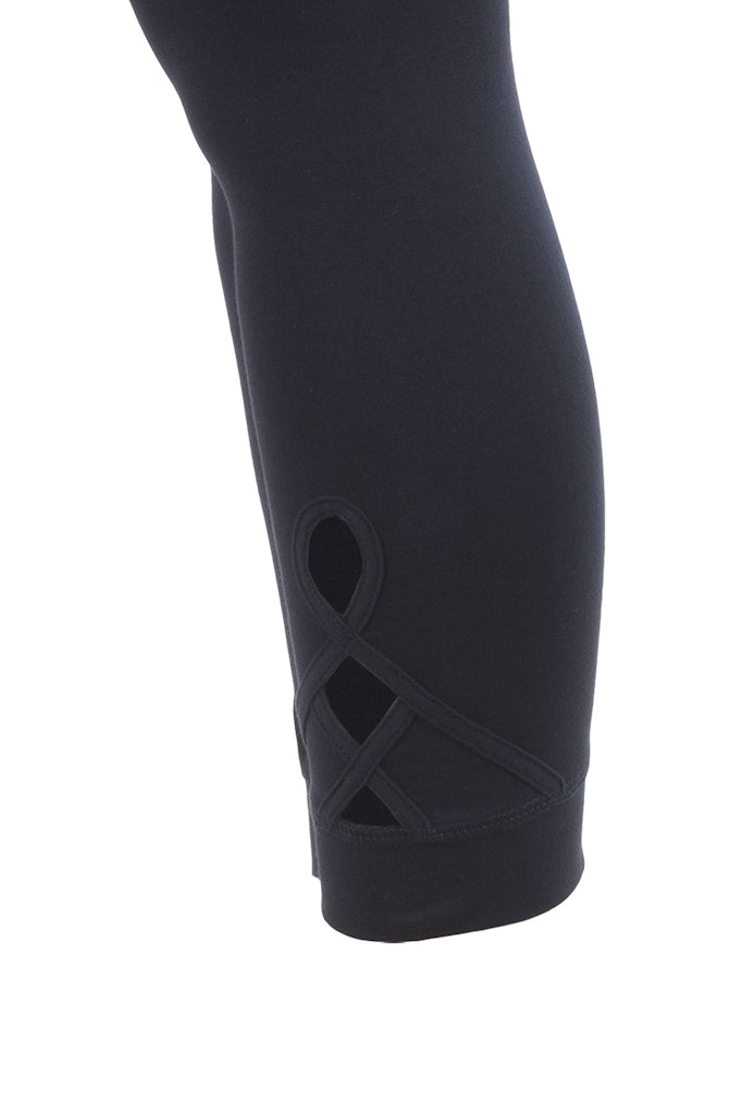 Soquesto Damen Leggings Dunkelblau