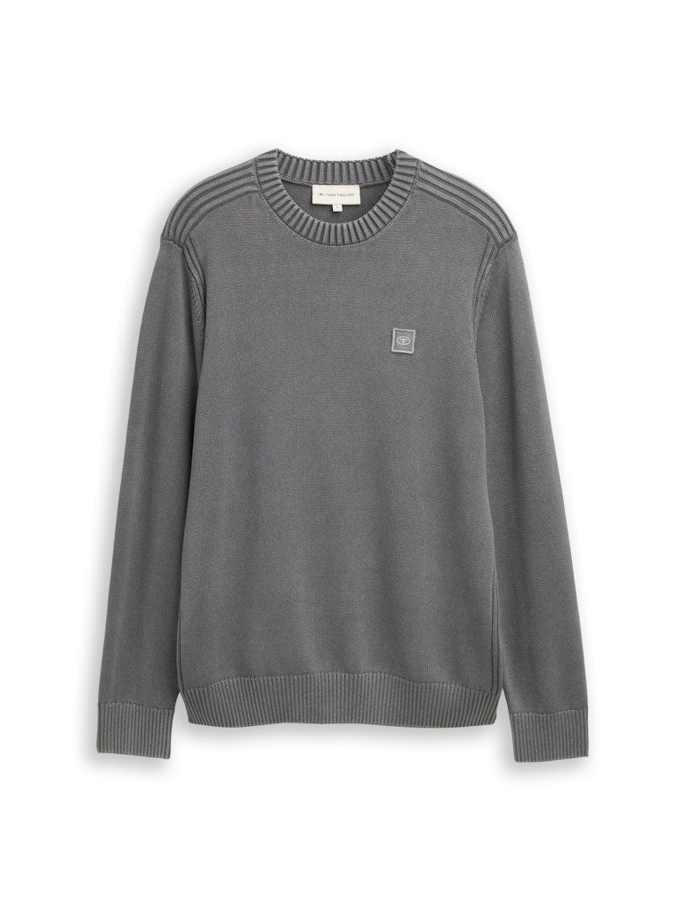 Tom Tailor Herren Pullover Classic Dark Gr