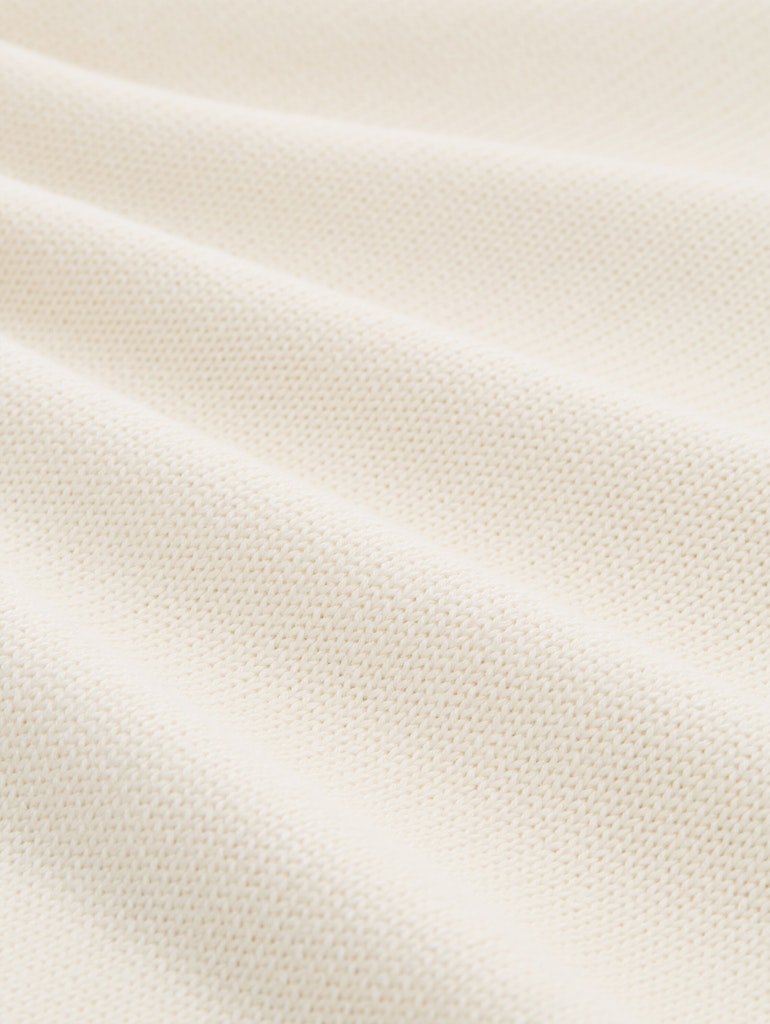 Tom Tailor Herren Pullover Gardenia White