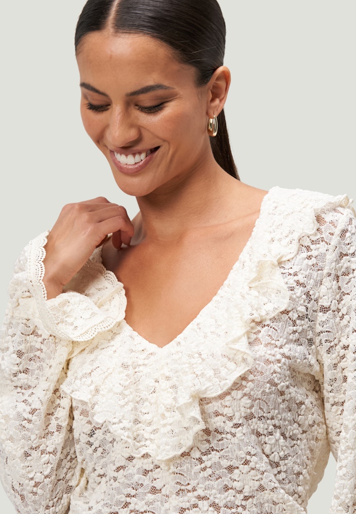 Zero Damen Blusen Eggnog