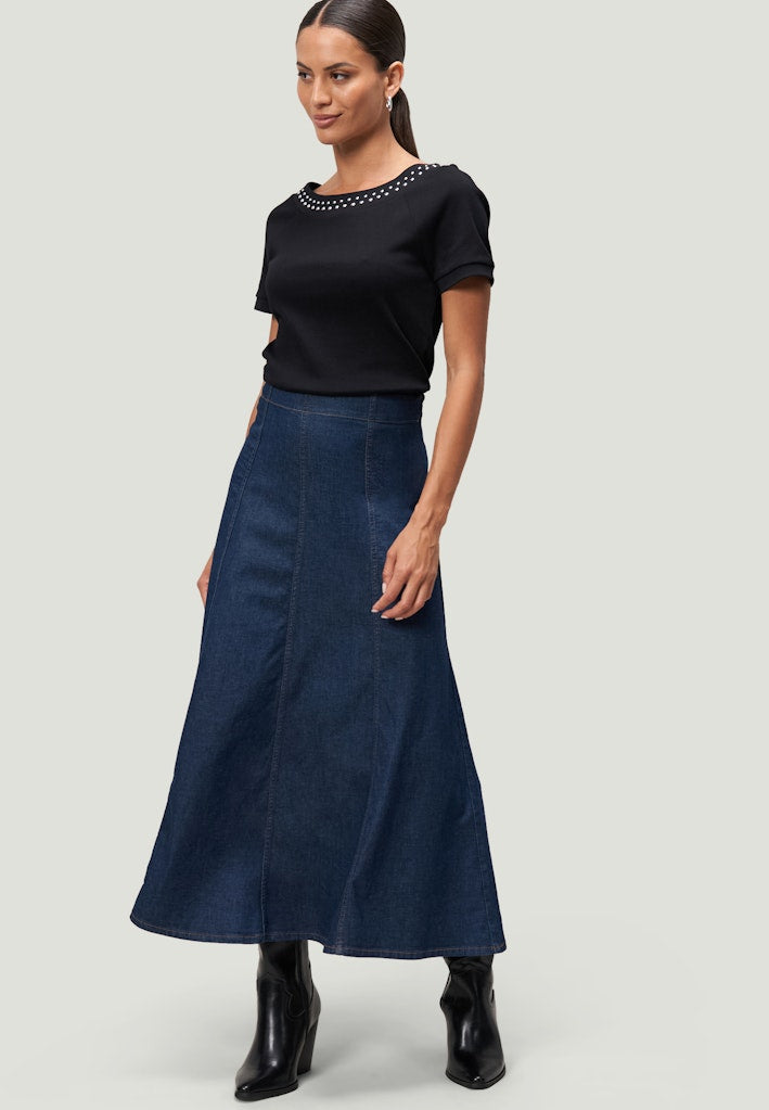 Zero Damen T-Shirts Patch Blacksilv