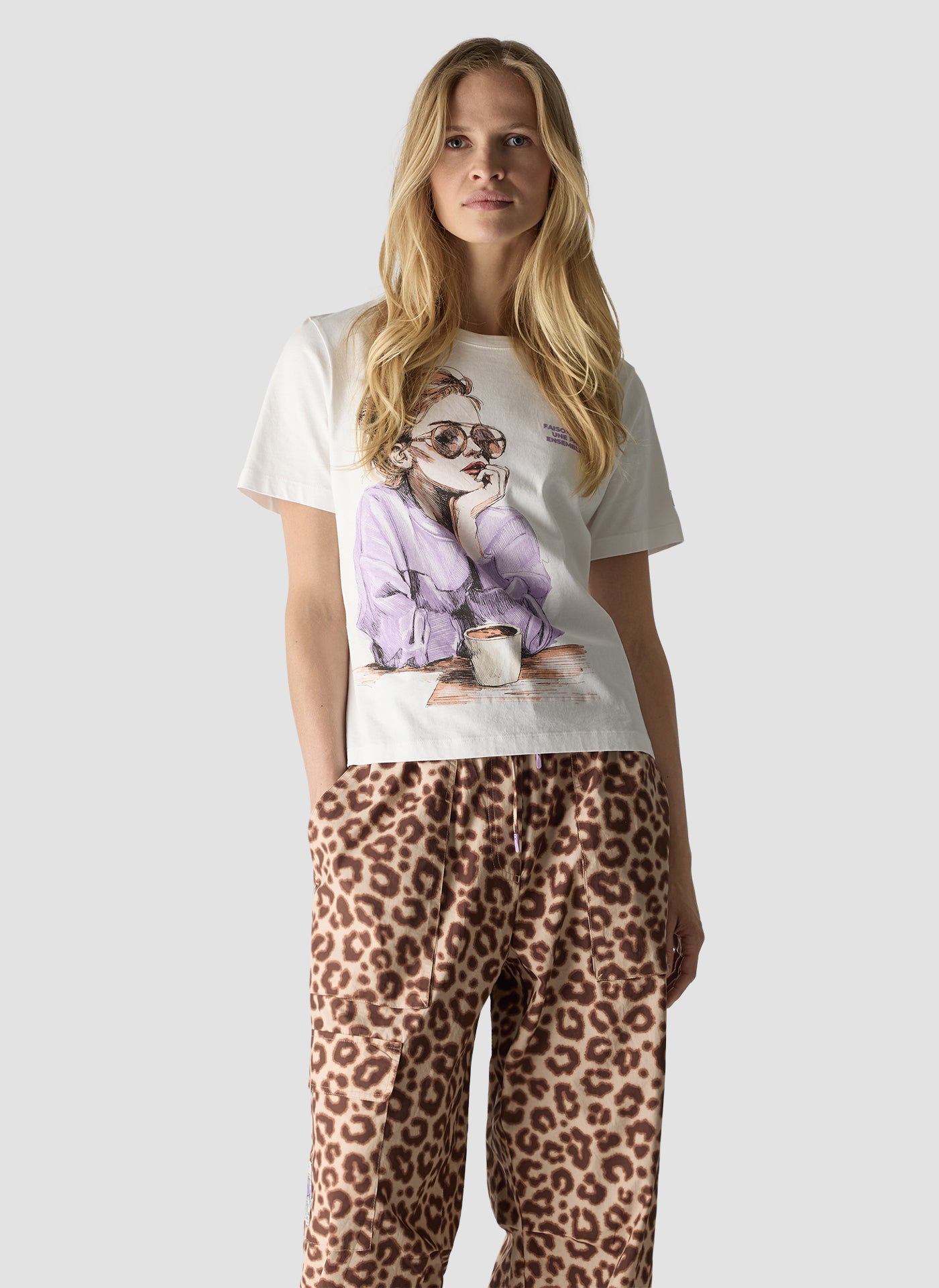Le Comte Damen T-Shirts Natur