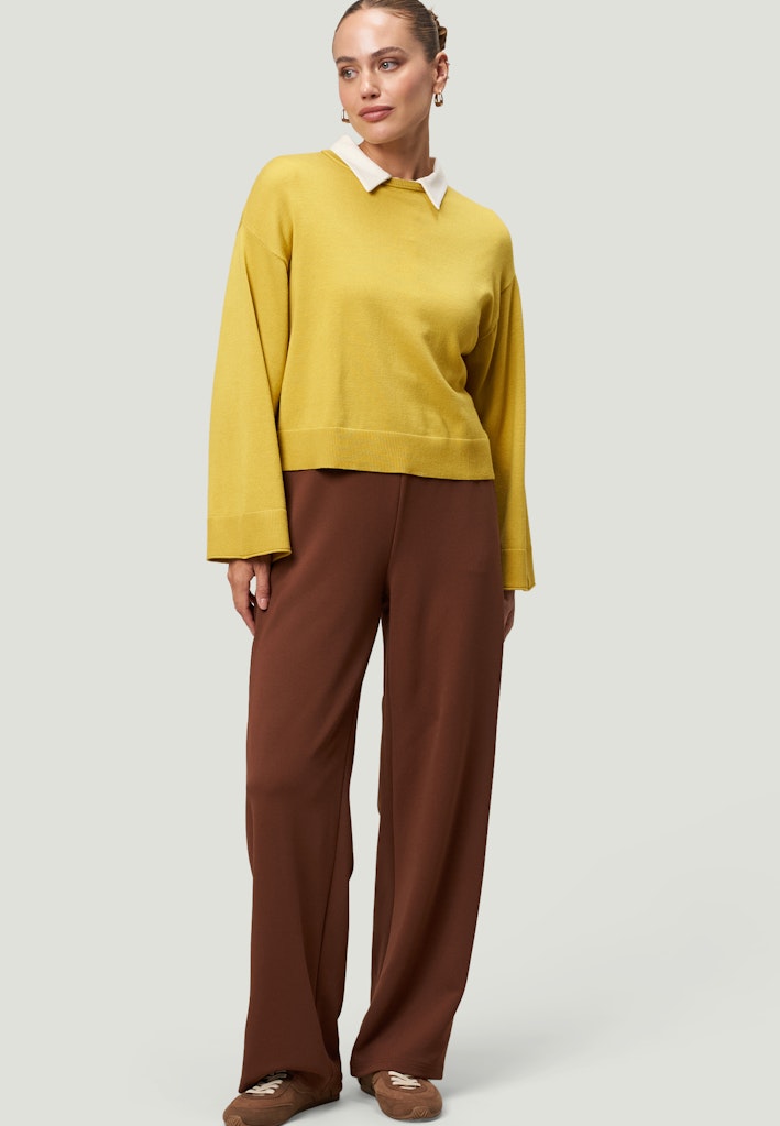 Zero Damen Hosen Cappuccino