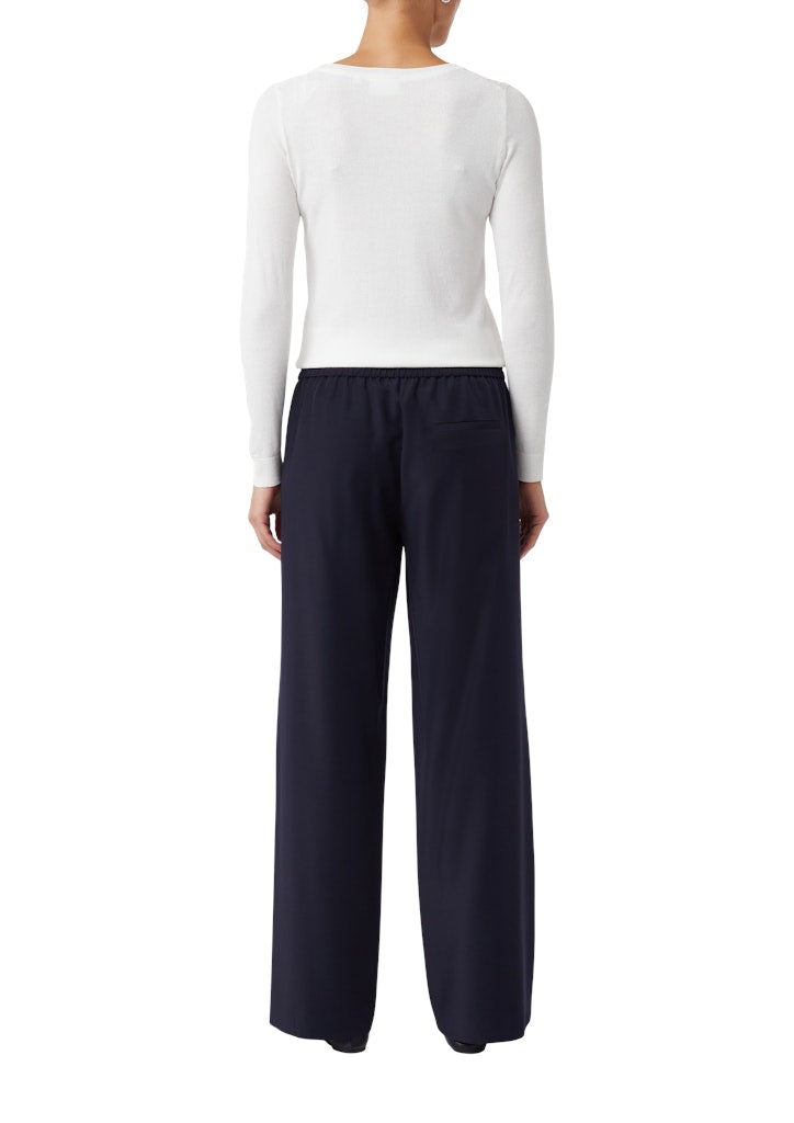 Comma Damen Hosen Blue