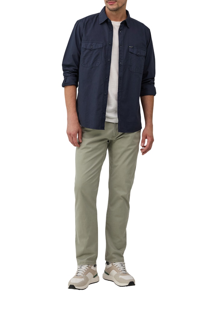 S. Oliver red Herren Hemden lang Blue