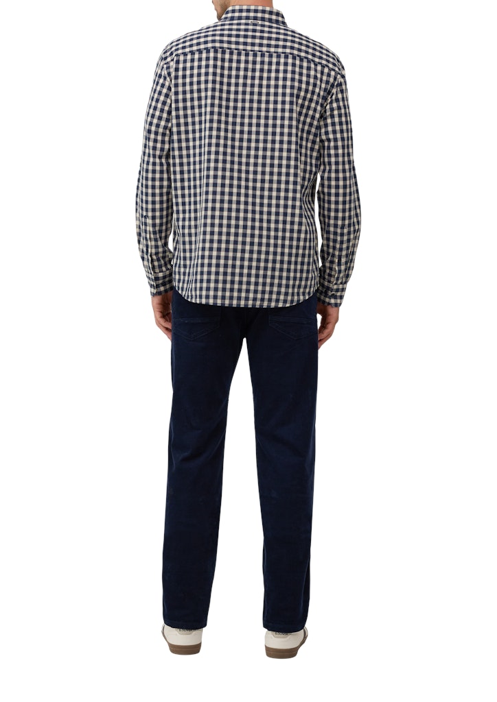 S. Oliver red Herren Hemden lang Blue